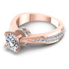 0.95CT Round  Cut Diamonds Engagement Rings