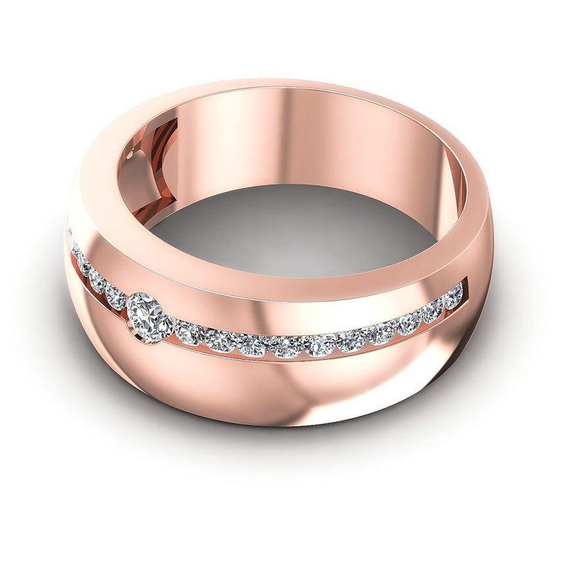 Astonishing Round Diamonds 0.50CT Diamonds Wedding Band