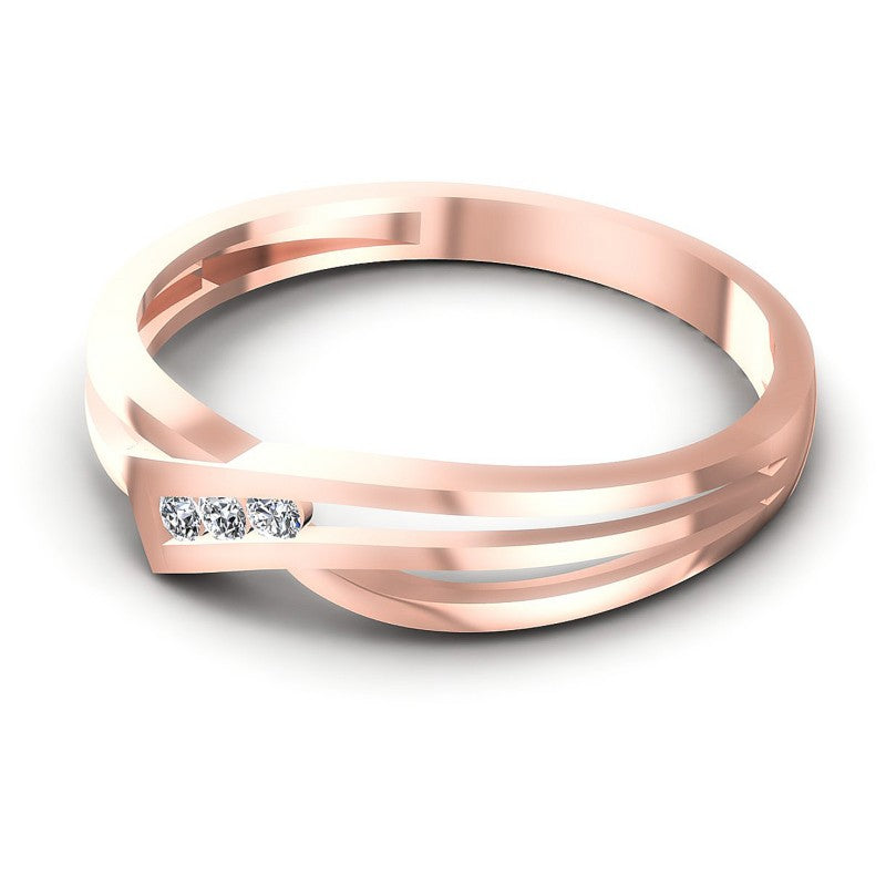 Exceptional Round Diamonds 0.05CT Diamonds Wedding Band