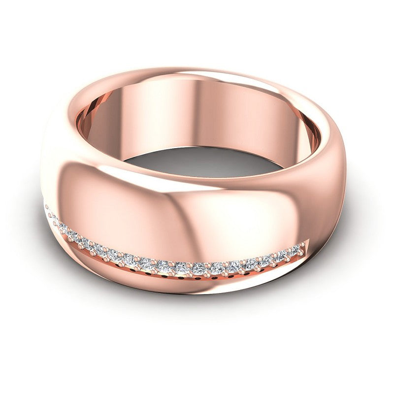 Timeless Round Diamonds 0.25CT Diamonds Wedding Band