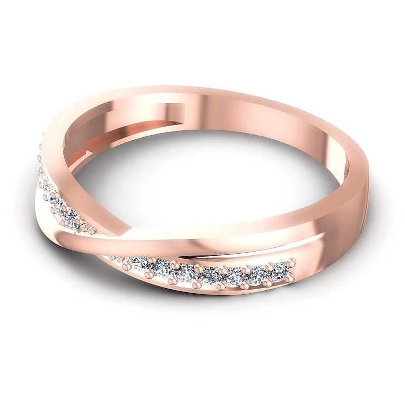 Superb Round Diamonds 0.15CT Diamonds Wedding Band
