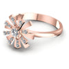Round Diamonds 0.30CT Fashion Ring in 18KT Rose Gold