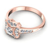 Round Diamonds 0.65CT Fashion Ring in 18KT Rose Gold