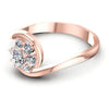 Round Diamonds 0.45CT Fashion Ring in 18KT Rose Gold