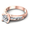 Round Diamonds 1.00CT Engagement Ring in 18KT Rose Gold