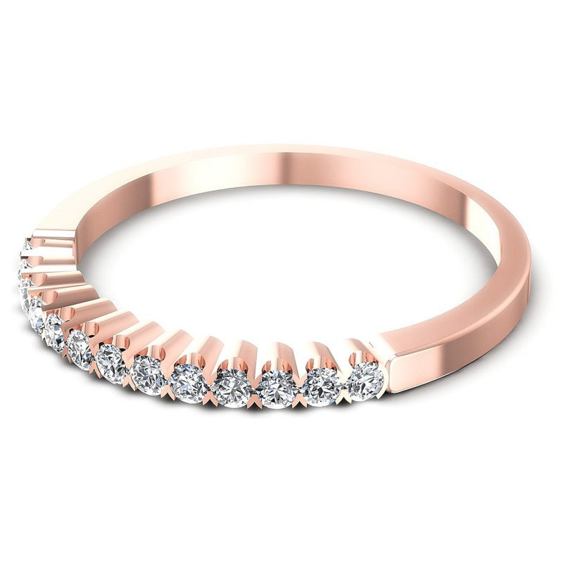 Brilliant Round Diamonds 0.25CT Diamonds Wedding Band