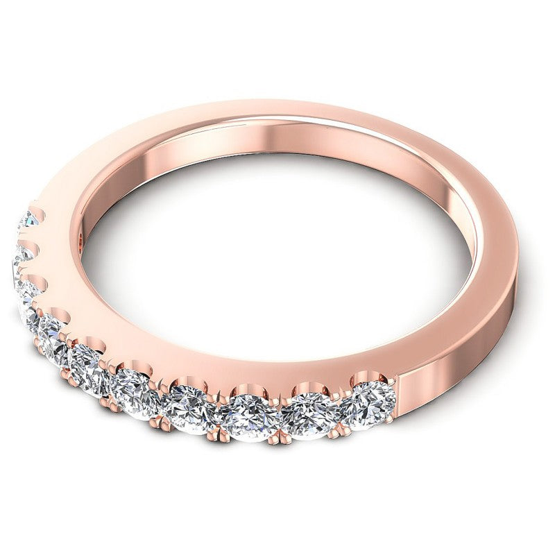 Exquisite Round Diamonds 0.60CT Diamonds Wedding Band