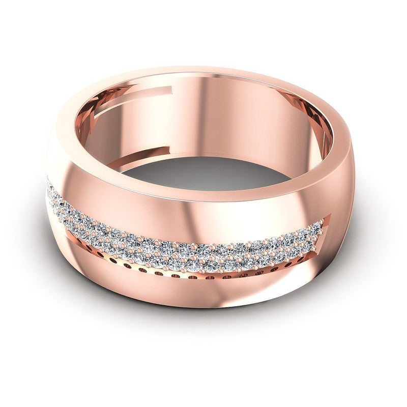 Charming Round Diamonds 0.45CT Diamonds Wedding Band