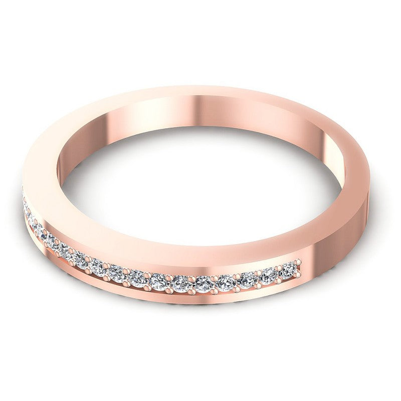 Magnificent Round Diamonds 0.15CT Diamonds Wedding Band