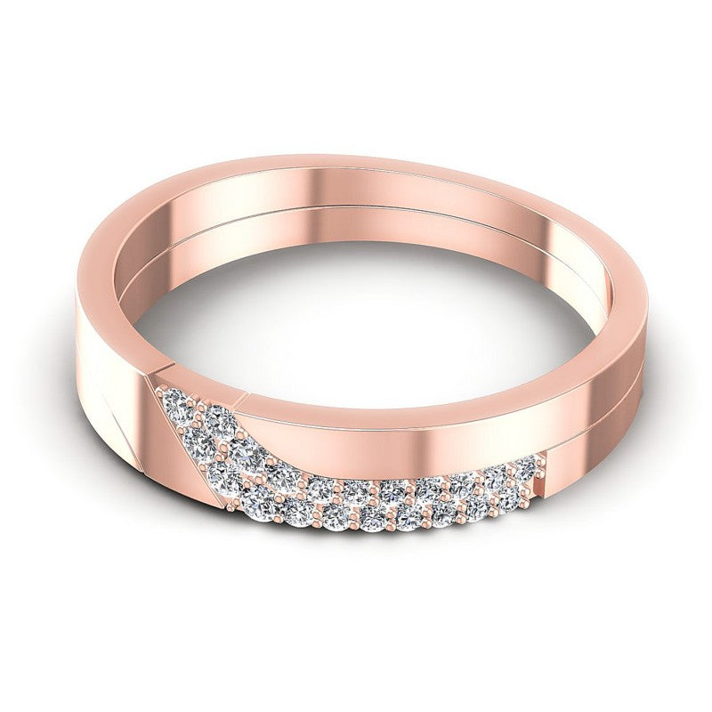 Brilliant Round Diamonds 0.25CT Diamonds Wedding Band