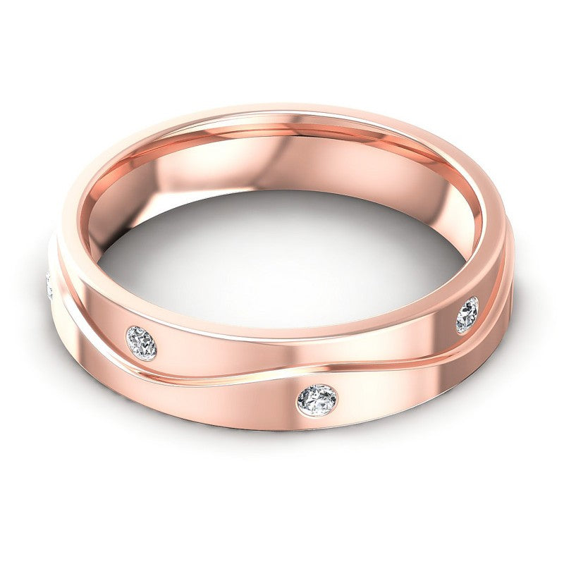 Stunning Round Diamonds 0.25CT Diamonds Wedding Band