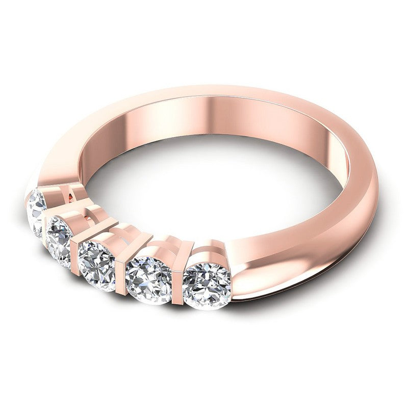 Classic Round Diamonds 0.75CT Diamonds Wedding Band