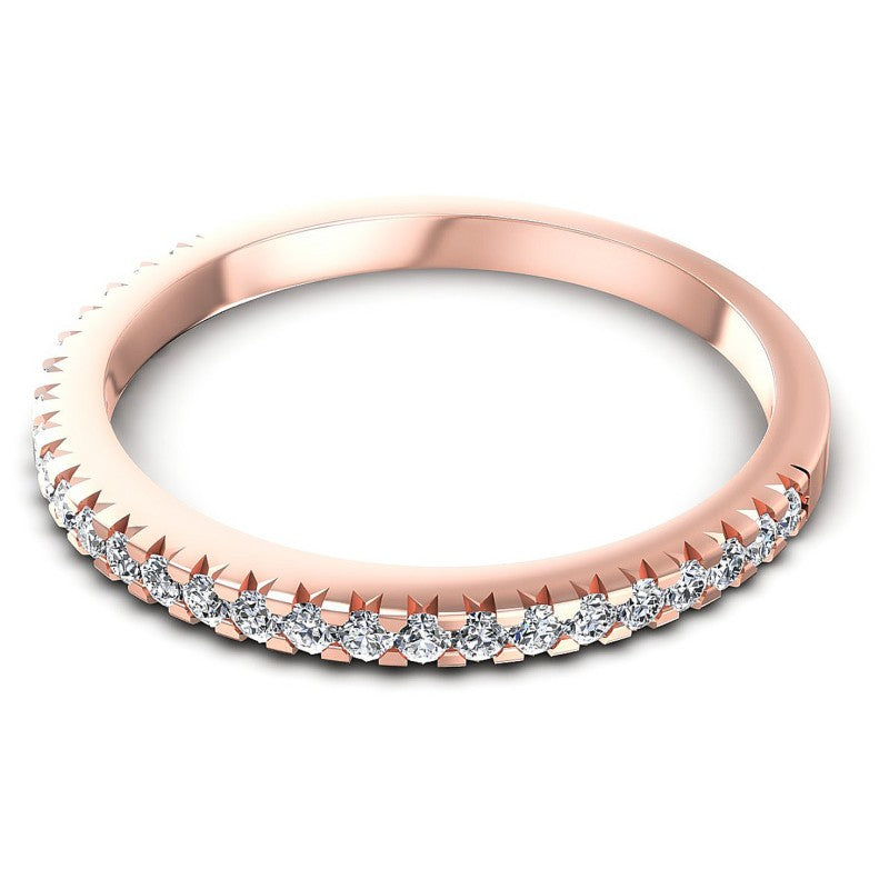 Elegant Round Diamonds 0.30CT Diamonds Wedding Band