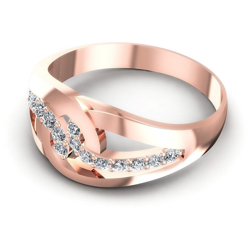 Astonishing Round Diamonds 0.35CT Diamonds Wedding Band