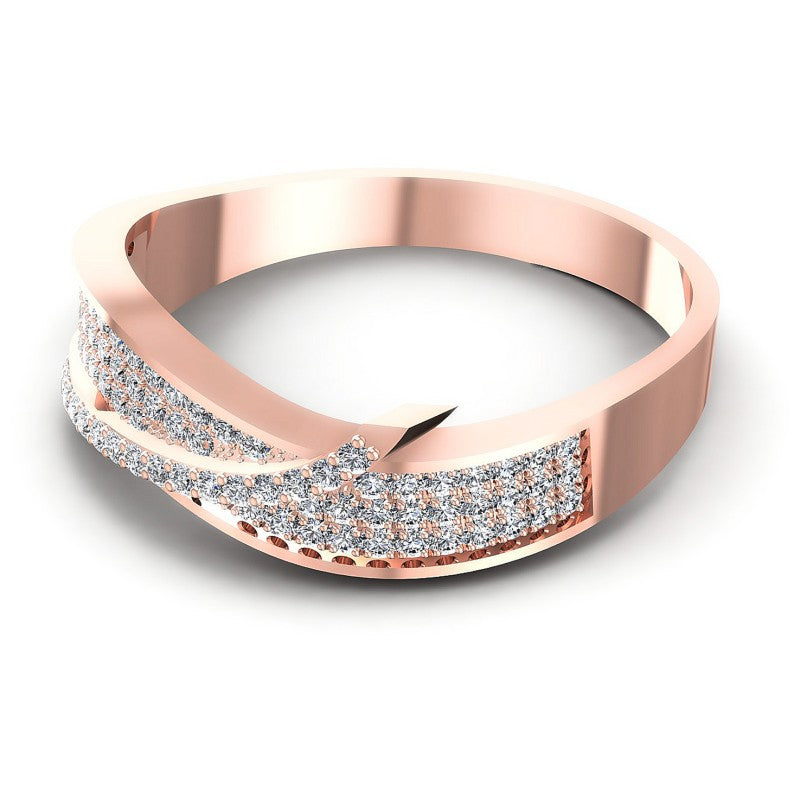 Incredible Round Diamonds 0.50CT Diamonds Wedding Band