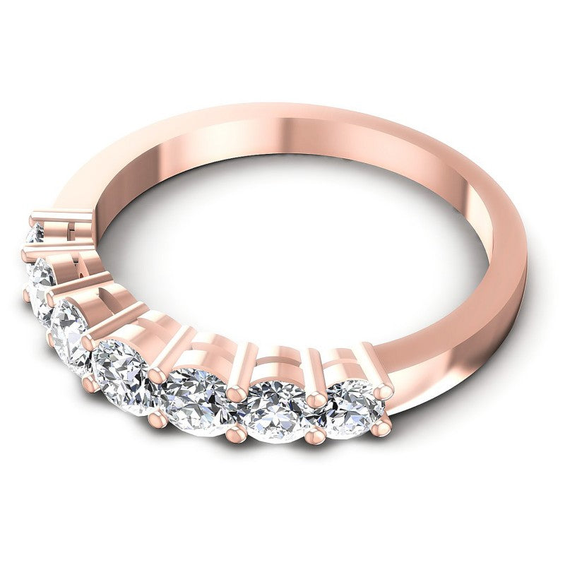 Stunning Round Diamonds 0.90CT Diamonds Wedding Band