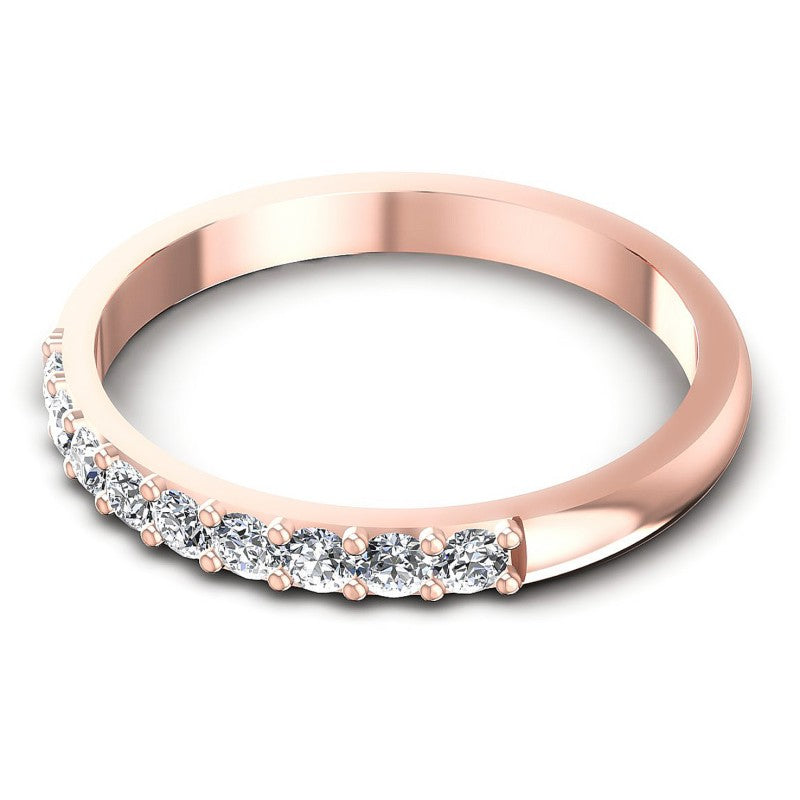 Incredible Round Diamonds 0.30CT Diamonds Wedding Band