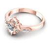 Round Diamonds 0.40CT Fashion Ring in 18KT Rose Gold