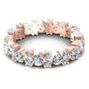 Round Diamonds 3.00CT Eternity Ring in 18KT Rose Gold