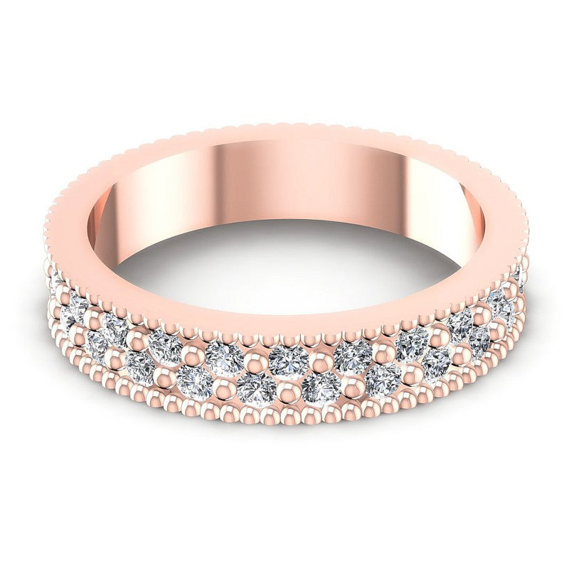 Original Round Diamonds 0.75CT Eternity Ring