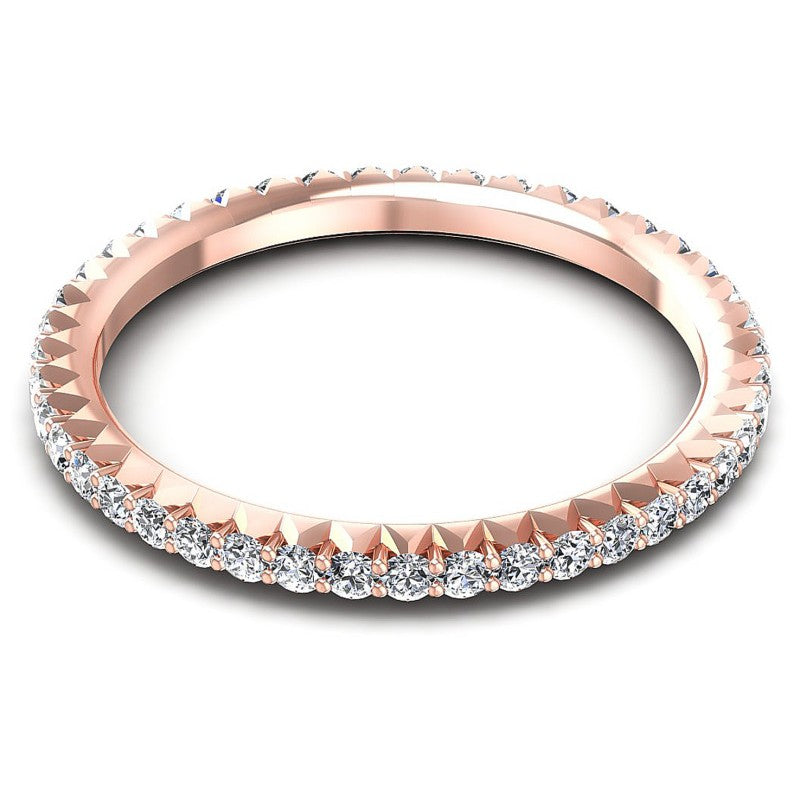 Superb Round Diamonds 0.55CT Eternity Ring