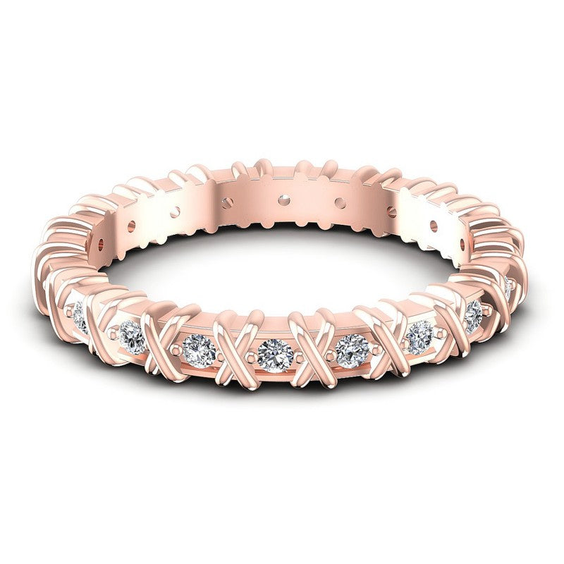 Astonishing Round Diamonds 0.25CT Eternity Ring