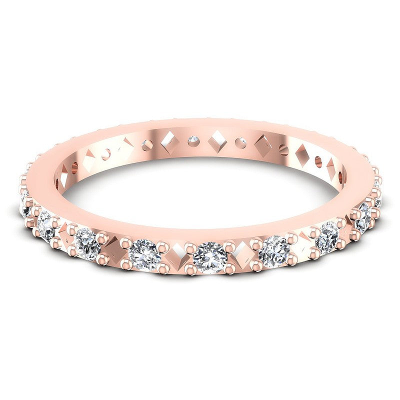 Brilliant Round Diamonds 0.40CT Eternity Ring
