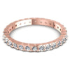 Round Diamonds 0.40CT Eternity Ring in 18KT Rose Gold
