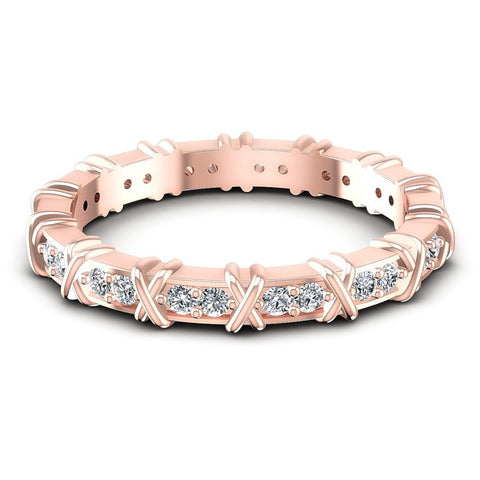 Beautiful Round Diamonds 0.35CT Eternity Ring