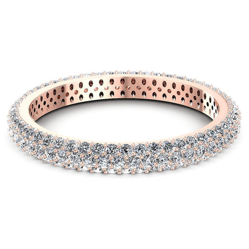 Brilliant Round Diamonds 0.80CT Eternity Ring