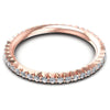 Round Diamonds 0.35CT Eternity Ring in 18KT Rose Gold