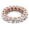 Round Diamonds 4.00CT Eternity Ring in 18KT Rose Gold