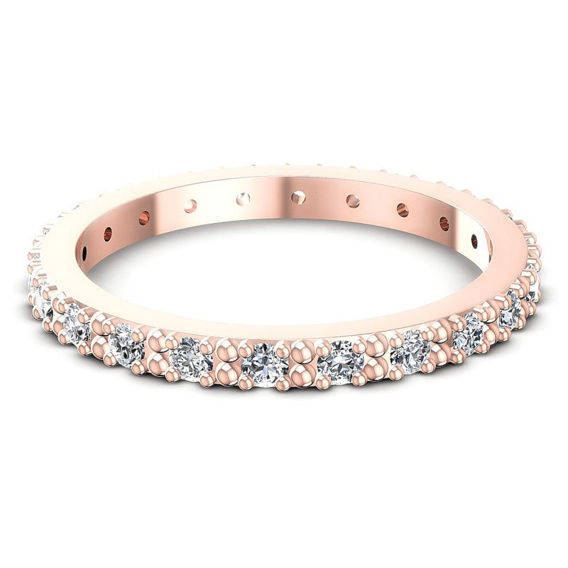 Exceptional Round Diamonds 0.40CT Eternity Ring