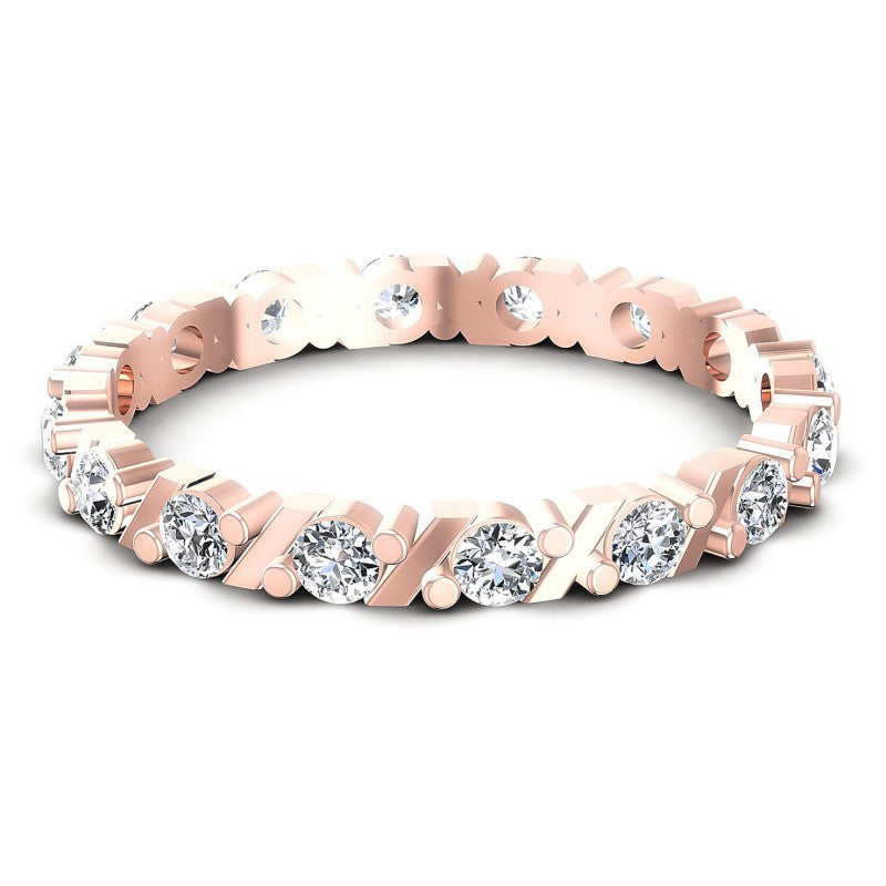 Distinctive Round Diamonds 0.50CT Eternity Ring