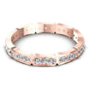 Round Diamonds 0.50CT Eternity Ring in 18KT Rose Gold