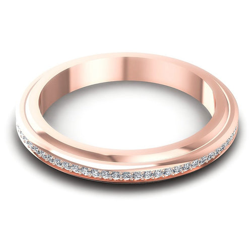 Embellished Round Diamonds 0.35CT Eternity Ring