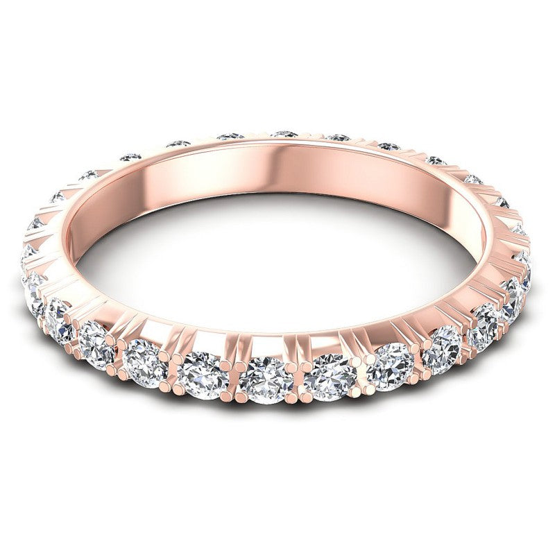 Charming Round Diamonds 0.80CT Eternity Ring