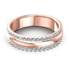 Round Diamonds 1.45CT Eternity Ring in 18KT Rose Gold