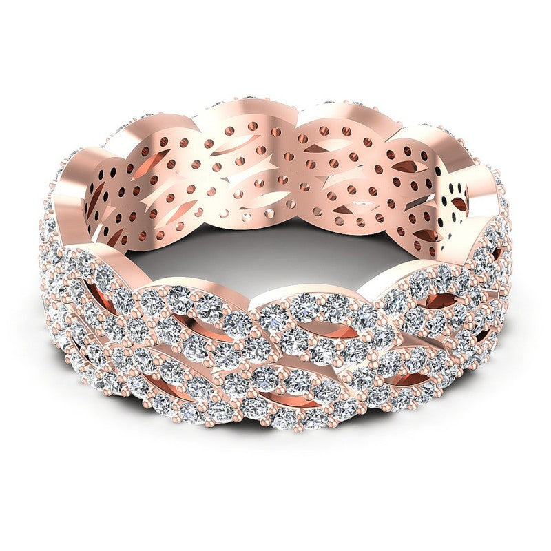 Incredible Round Diamonds 1.25CT Eternity Ring