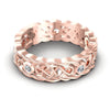 Round Diamonds 0.30CT Eternity Ring in 18KT Rose Gold