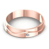 Round Diamonds 0.20CT Diamonds Wedding Band in 18KT Rose Gold