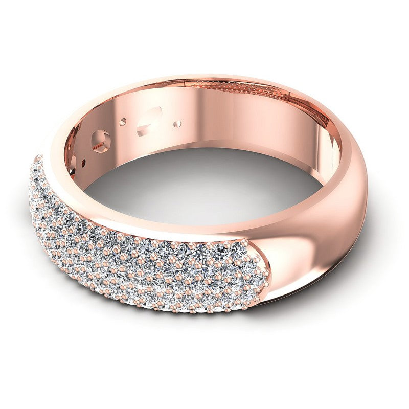 Gorgeous Round Diamonds 0.75CT Diamonds Wedding Band