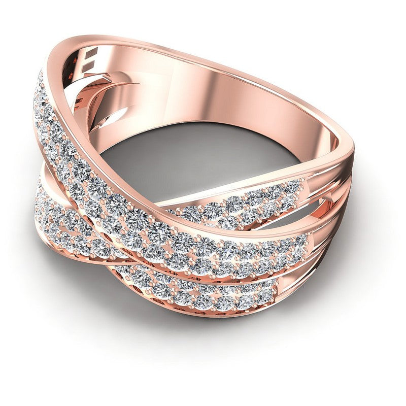 Elegant Round Diamonds 1.70CT Diamonds Wedding Band