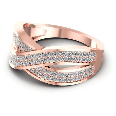 Superb Round Diamonds 0.70CT Diamonds Wedding Band
