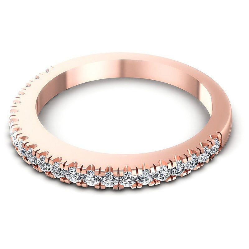 Distinctive Round Diamonds 0.40CT Diamonds Wedding Band