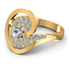 Round Diamonds 0.80CT Engagement Ring in 14KT Rose Gold