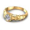 Princess Diamonds 0.35CT Solitaire Ring in 14KT Rose Gold