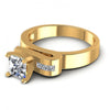 Princess Diamonds 0.45CT Engagement Ring in 14KT Rose Gold