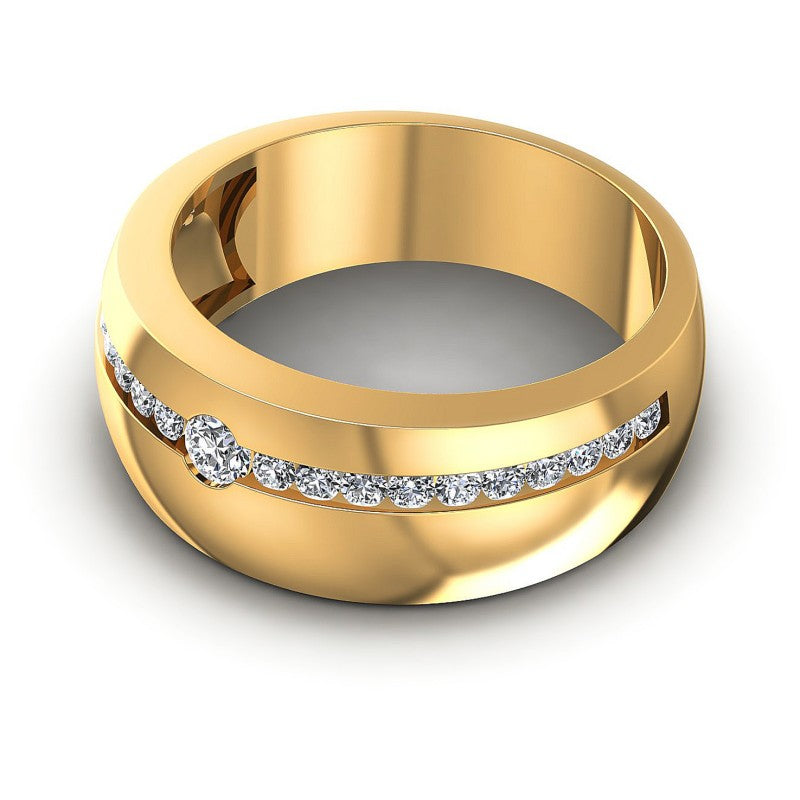 Astonishing Round Diamonds 0.50CT Diamonds Wedding Band
