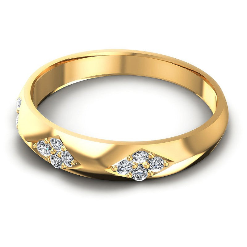 Spectacular Round Diamonds 0.25CT Diamonds Wedding Band